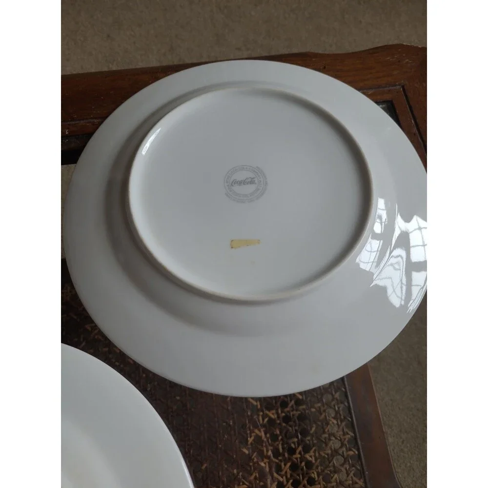 Coke-Cola Set of 6 Plates 10.5